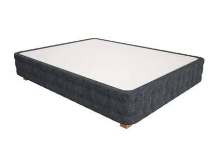 Кровать Mr.Mattress Twin Box велюр Grey 200х200