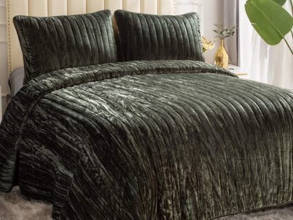 Покрывало Софи де Марко Теона (зеленое) 240х260