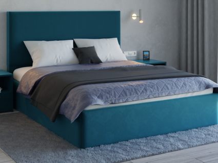 Кровать Lonax Фелиса велюр Dolly-13 (с подъемным механизмом) 140х200