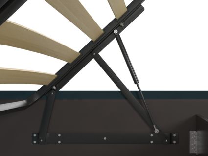 Кровать Lonax Аврора велюр Dolly-13 (с подъемным механизмом) 200х190