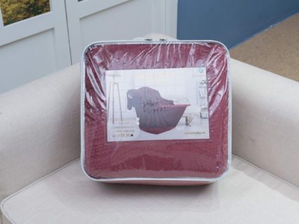 Плед Софи де Марко Флориан (марсала) 220х240