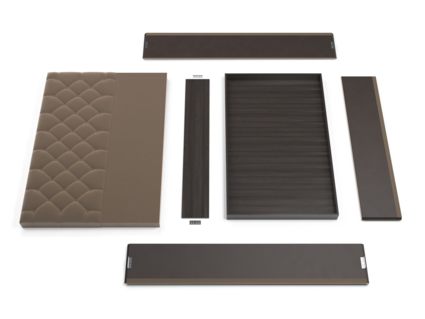 Кровать Lonax Элоиза велюр Dolly-2 (с подъемным механизмом) 120х195