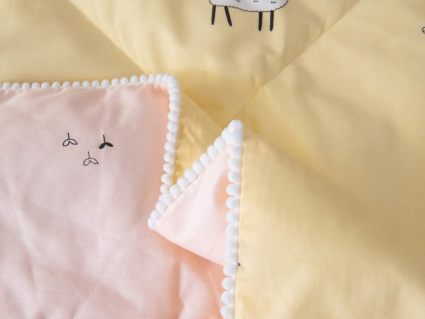 Комплект постельного белья Софи де Марко Альпака (желтый) с одеялом 1,5-спальный