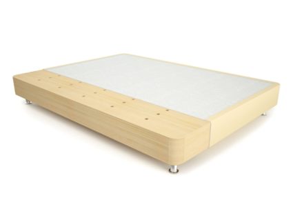 Кровать Mr.Mattress Fine Box экокожа Beige 266