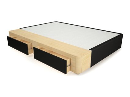 Кровать Mr.Mattress Site Box экокожа Black 276