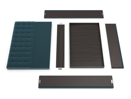 Кровать Lonax Аврора велюр Dolly-13 (с подъемным механизмом) 200х190