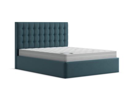 Кровать Lonax Аврора велюр Dolly-13 (с подъемным механизмом) 200х190