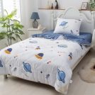 Комплект постельного белья Софи де Марко Космос (белый) с одеялом 1,5-спальный