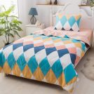 Комплект постельного белья Софи де Марко Ромбики (цветной) с одеялом 1,5-спальный