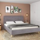 Кровать Sontelle Style Kipso Malta grey 90х190