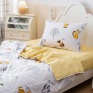 Комплект постельного белья Софи де Марко Зверушки (желтый) с одеялом 1,5-спальный