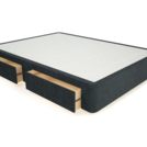 Кровать Mr.Mattress Site Box велюр Grey 120х200