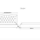 Кровать Димакс Эридан Кварц 120х200