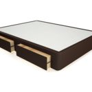 Кровать Mr.Mattress Site Box экокожа Brown 80х190