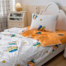 Комплект постельного белья Софи де Марко Листья (желтый) с одеялом 1,5-спальный