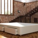 Кровать Mr.Mattress Site Box экокожа Beige 140х195